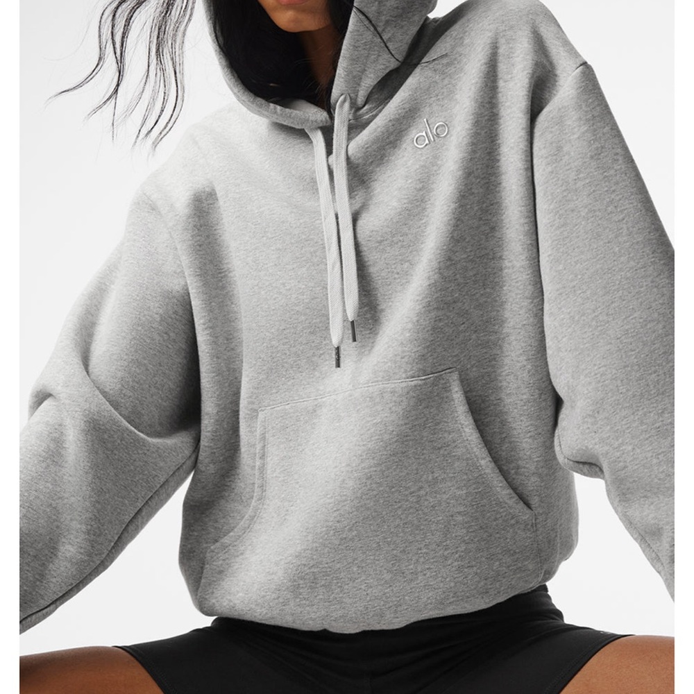 ALO Yoga Gray Hoodie